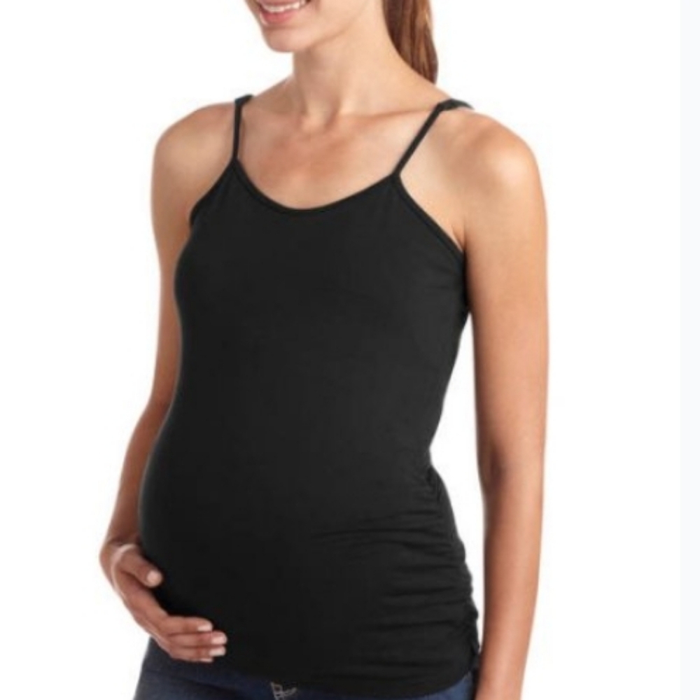 Oh! Mamma Black Maternity Camisole